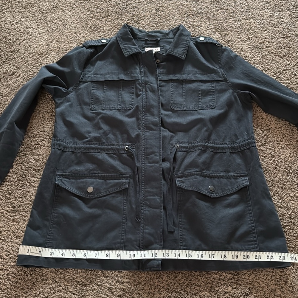 Zip Front Utility Jacket - Picture 9 of 10